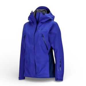 Marmot NWT Spire Gortex 3-season Soft Shell Artic Navy Blue Snow Rain Women’s S